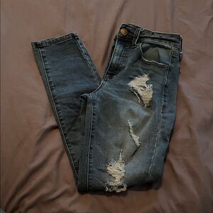 Aeropostale Distressed Skinny Jeans